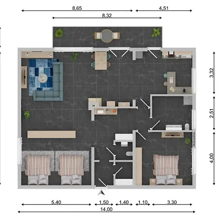 Seibel's - Big & Luxury Loft - For Family & Groups Apartmán *